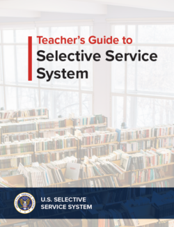 Selective service system teacher's guide