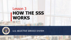 how the SSS works lesson plan 3