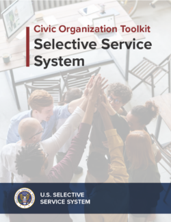Civic organization toolkit cover-diverse team in huddle